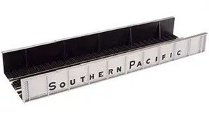 Atlas MRR HO Code 100 Plate Girder Bridge - Southern Pacific (silver, black) Atlas MRR TRAINS - HO/OO SCALE