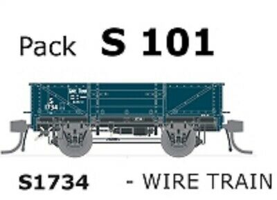 SDS Model Austrains NEO NSWGR S Truck Wire Train S1734 Single Car S101 SDS Models TRAINS - HO/OO SCALE