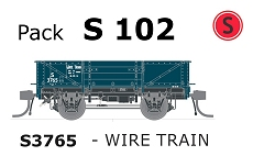 Austrains Neo S Truck Pack S 102 Wire Train PTC Teal SDS Models TRAINS - HO/OO SCALE
