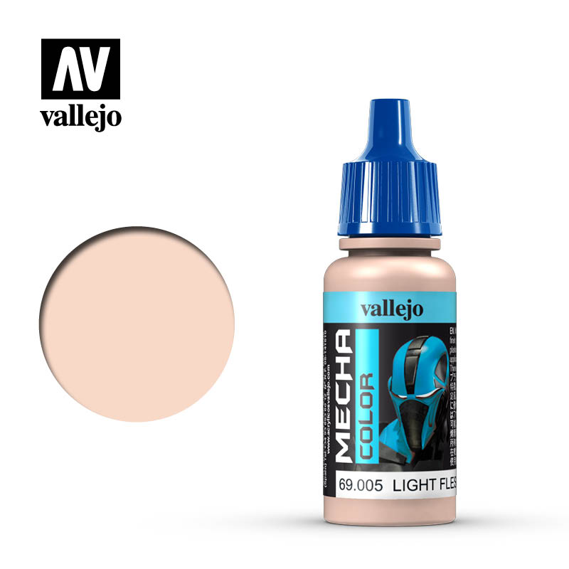 Vallejo Mecha Colour Light Flesh 17ml Acrylic Vallejo PAINT, BRUSHES & SUPPLIES