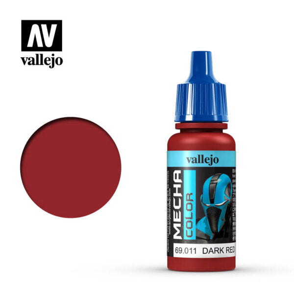 Vallejo Mecha Colour Dark Red 17ml Acrylic Vallejo PAINT, BRUSHES & SUPPLIES