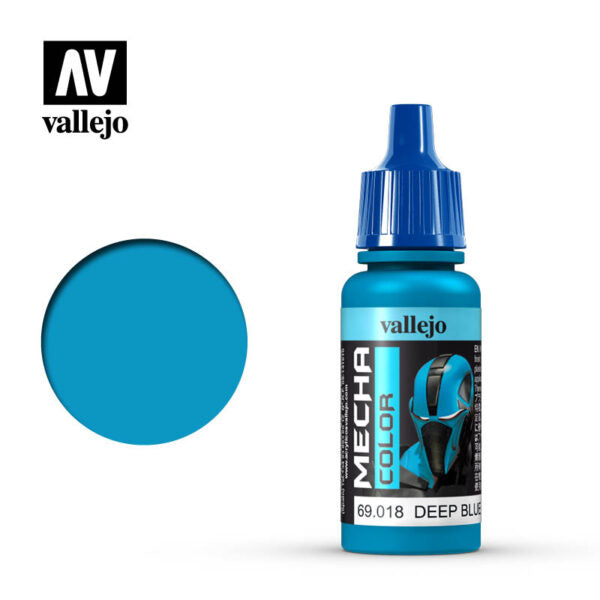 Vallejo Mecha Colour Deep Blue 17ml Acrylic Vallejo PAINT, BRUSHES & SUPPLIES