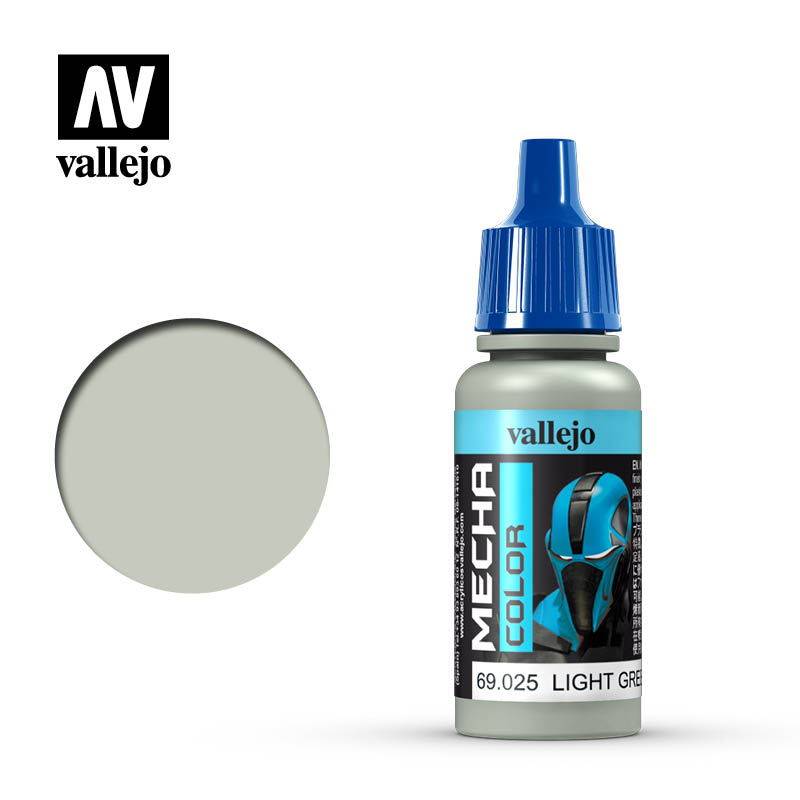 Vallejo Mecha Colour Light Green 17ml Acrylic Vallejo PAINT, BRUSHES & SUPPLIES