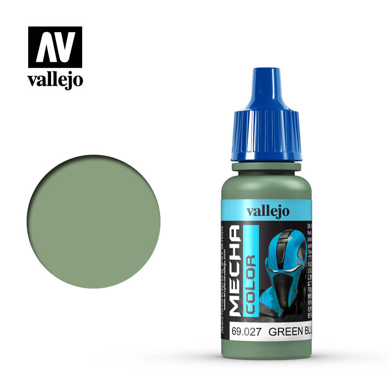 Vallejo Mecha Colour Green Blue 17ml Acrylic Vallejo PAINT, BRUSHES & SUPPLIES