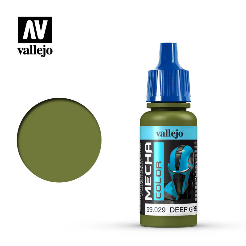 Vallejo Mecha Colour Deep Green 17ml Acrylic Vallejo PAINT, BRUSHES & SUPPLIES