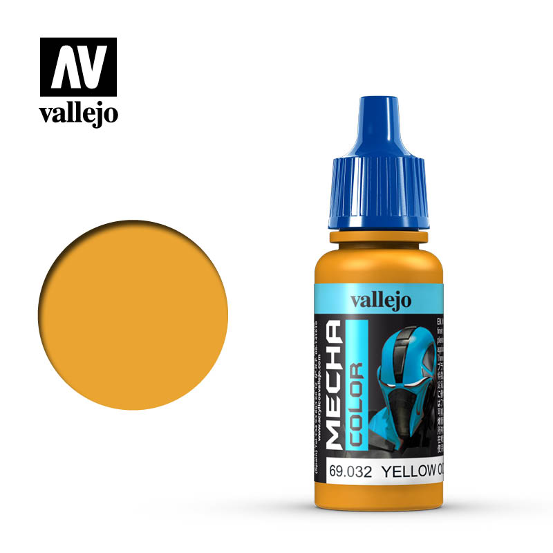 Vallejo Mecha Colour Yellow Ochre 17ml Acrylic Vallejo PAINT, BRUSHES & SUPPLIES