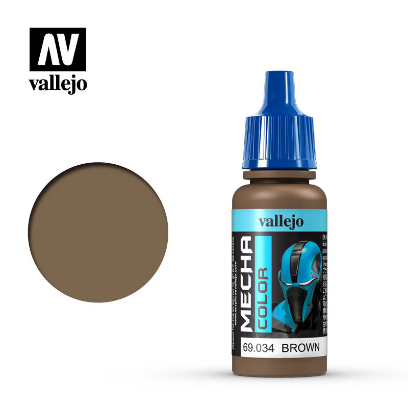 Vallejo Mecha Colour Brown 17ml Acrylic Vallejo PAINT, BRUSHES & SUPPLIES