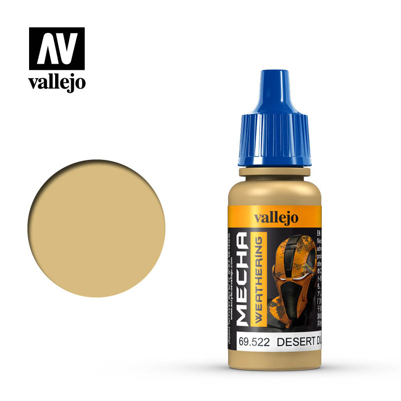 Vallejo Mecha Colour Desert Dust Wash 17ml Acrylic Vallejo PAINT, BRUSHES & SUPPLIES