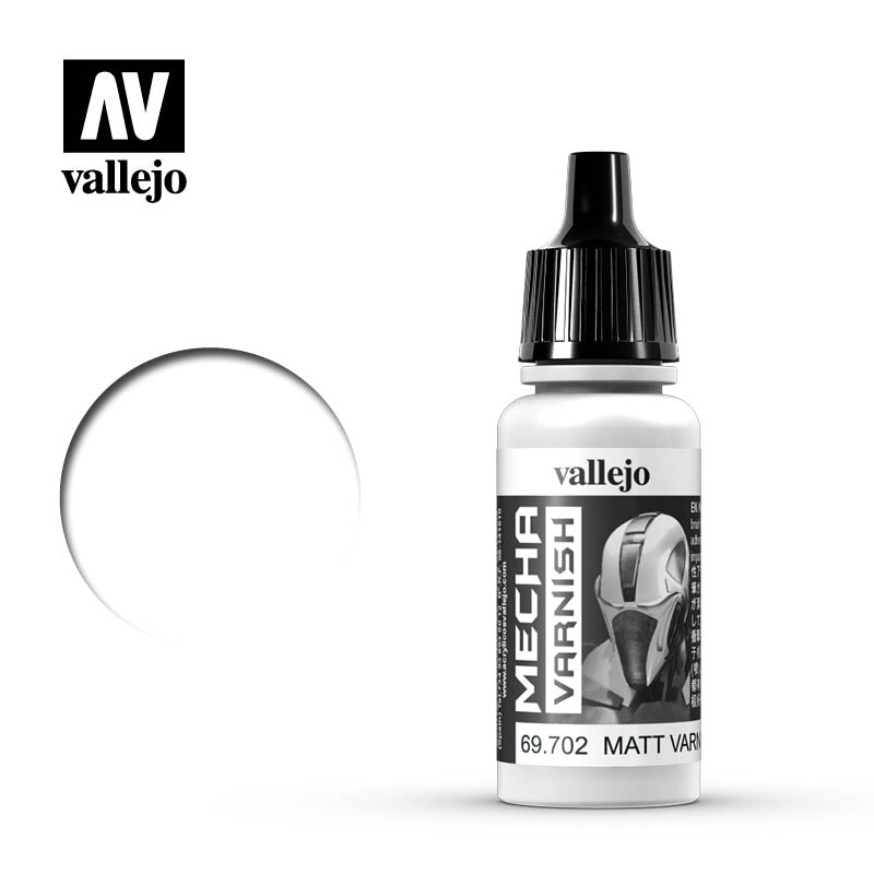 Vallejo Mecha Colour Matt Varnish 17ml Vallejo PAINT, BRUSHES & SUPPLIES