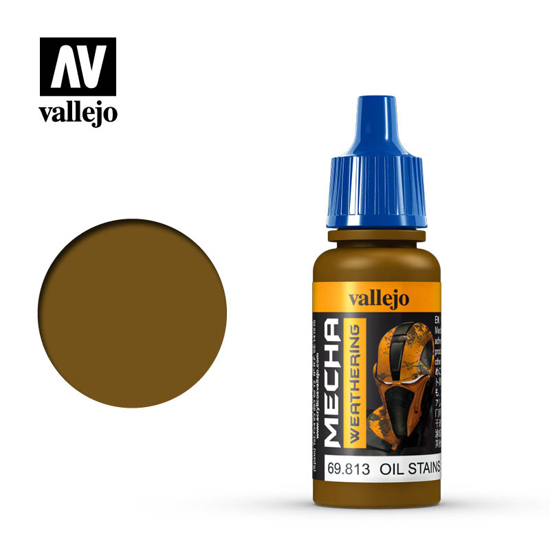 Vallejo Mecha Colour Oil Stains (Gloss) 17ml Acrylic Vallejo PAINT, BRUSHES & SUPPLIES
