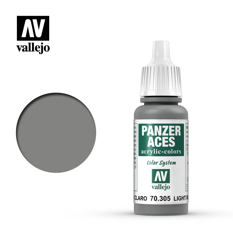 Vallejo Panzer Aces Light Rubber 17 ml Vallejo PAINT, BRUSHES & SUPPLIES