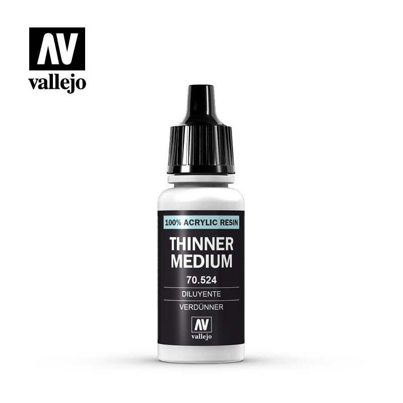 Vallejo Modelcolor 200 Thinner Medium 17ml Vallejo PAINT, BRUSHES & SUPPLIES