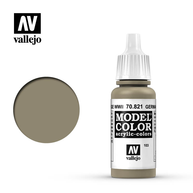Vallejo Modelcolor 103 German Camouflage Wwii 17ml Vallejo PAINT, BRUSHES & SUPPLIES