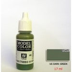 Vallejo Modelcolor 95 Us Dark Green 17ml - Hobbytech Toys