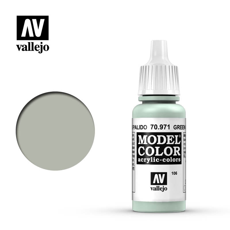 Vallejo Modelcolor 106 Green Grey 17ml Vallejo PAINT, BRUSHES & SUPPLIES