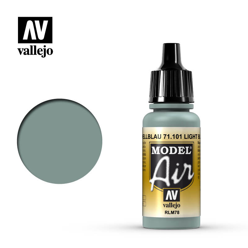 Vallejo Model Air 101 17ml Blue Rlm 78 Vallejo PAINT, BRUSHES & SUPPLIES