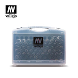 Vallejo Model Air 72 Basic Colors Brushes Plastic Case Vallejo PAINT, BRUSHES & SUPPLIES