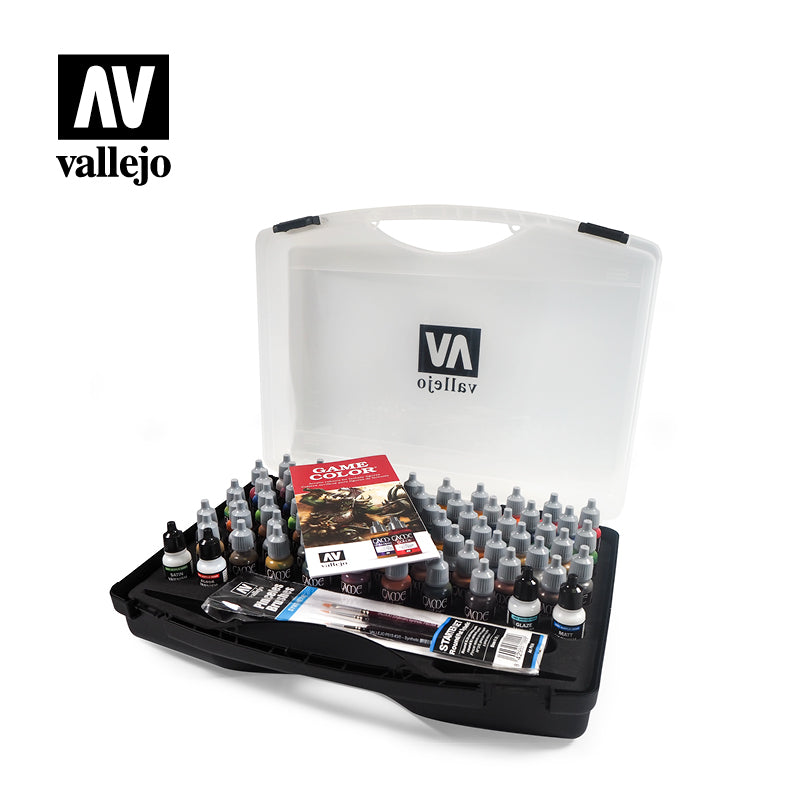 Vallejo Game Colour 72 Basic Colors Plastic Case Vallejo PAINT, BRUSHES & SUPPLIES