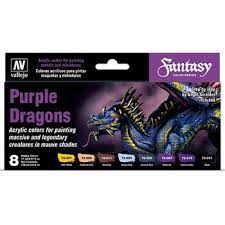 Vallejo 72305 Game Colour Fantasy Puble Dragons - Hobbytech Toys