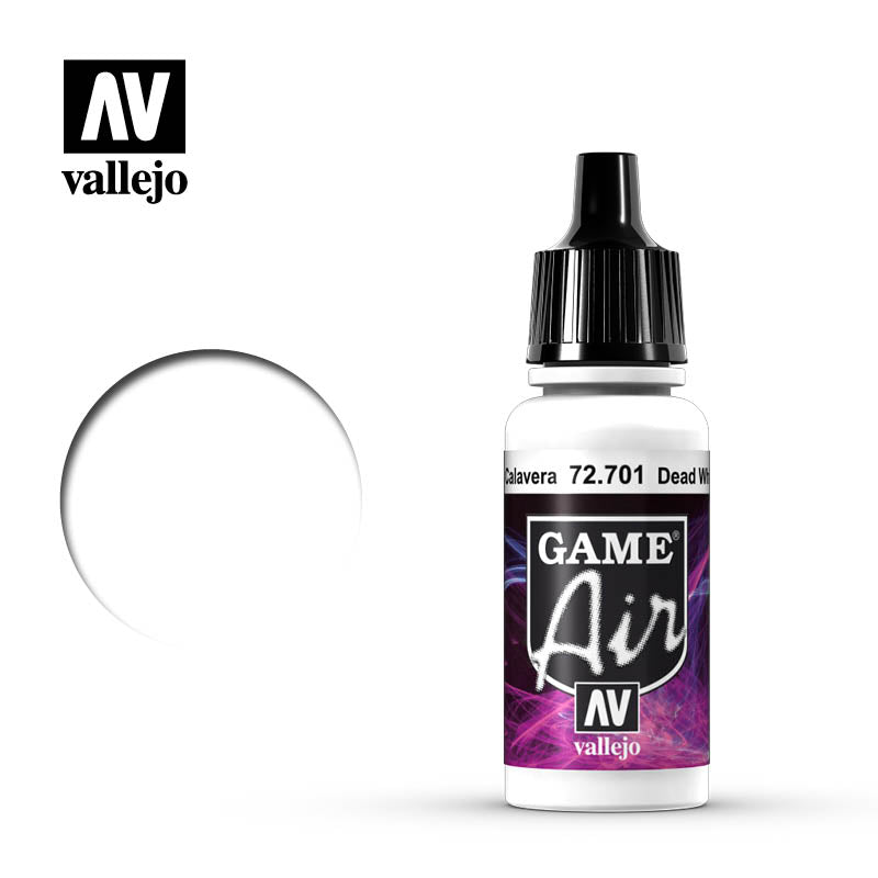 Vallejo Game Air Dead White 17ml Vallejo PAINT, BRUSHES & SUPPLIES