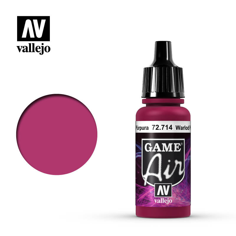 Vallejo Game Air Warlord Purple 17ml Vallejo PAINT, BRUSHES & SUPPLIES