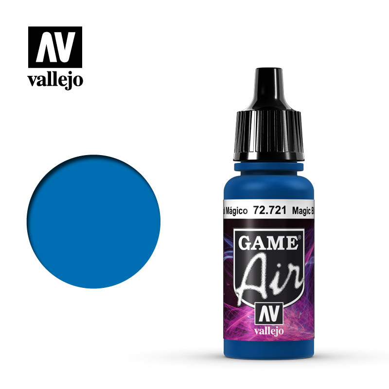 Vallejo Game Air Magic Blue 17ml Vallejo PAINT, BRUSHES & SUPPLIES