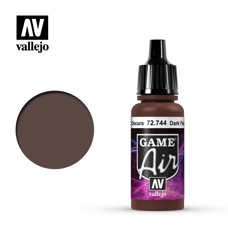 Vallejo Game Air Dark Fleshtone 17ml Vallejo PAINT, BRUSHES & SUPPLIES