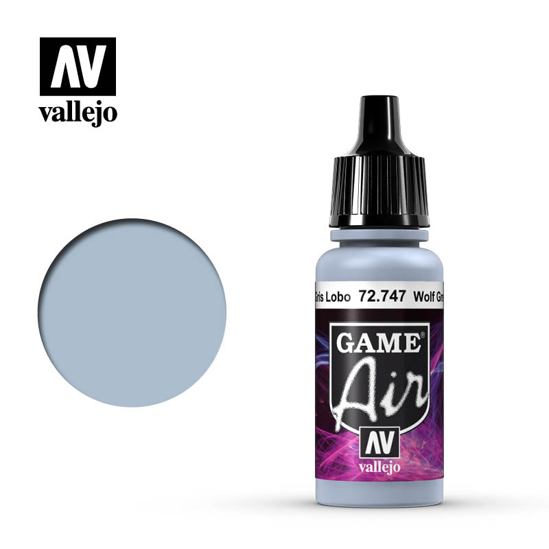 Vallejo Game Air Wolf Grey 17ml Vallejo PAINT, BRUSHES & SUPPLIES