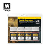Vallejo Pigments Set Rust & Corrosion 4 X 35ml Vallejo PAINT, BRUSHES & SUPPLIES