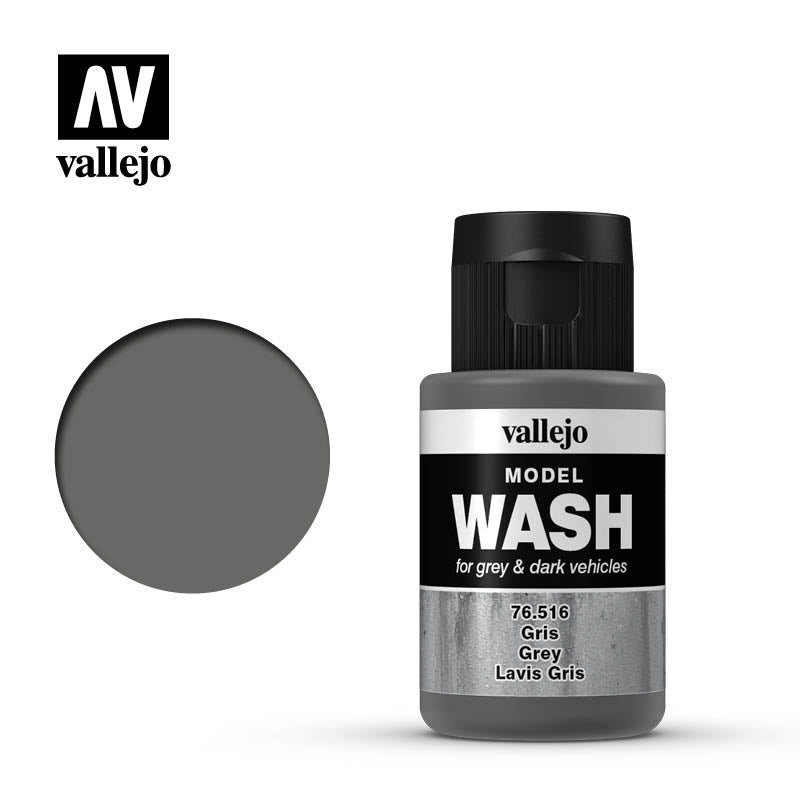 Vallejo Model Wash Grey 35ml Vallejo PAINT, BRUSHES & SUPPLIES