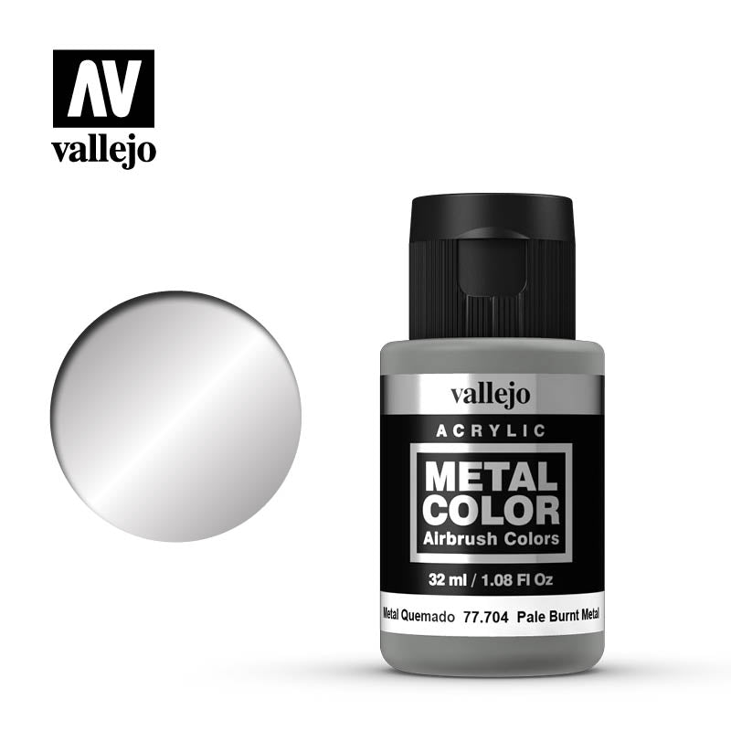 Vallejo Metal Colour Pale Burnt Metal 32ml Vallejo PAINT, BRUSHES & SUPPLIES
