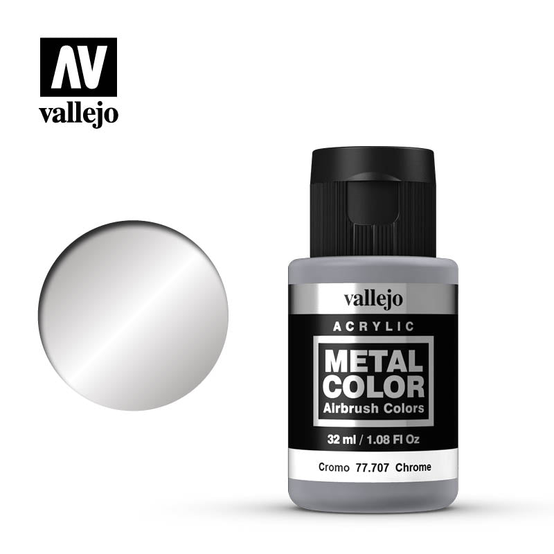 Vallejo Metal Colour Chrome 32 ml Vallejo PAINT, BRUSHES & SUPPLIES