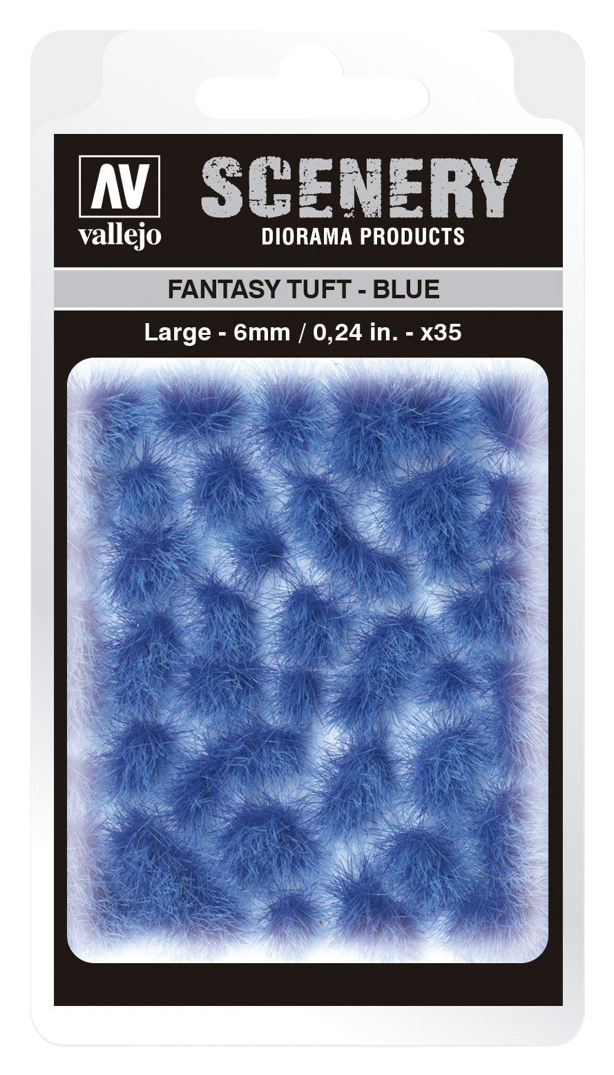Vallejo SC434 6mm Fantasy Tuft Blue Diorama Accessory Vallejo TRAINS - SCENERY