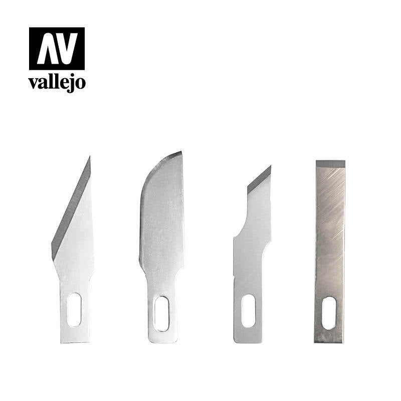 Vallejo T06010 5 Assorted Blades for Knife no. 1 Vallejo TOOLS