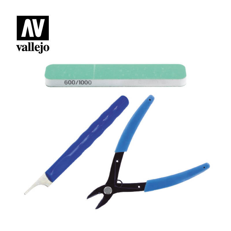 Vallejo T11002 Plastic Models Preparation Tool Kit Vallejo TOOLS
