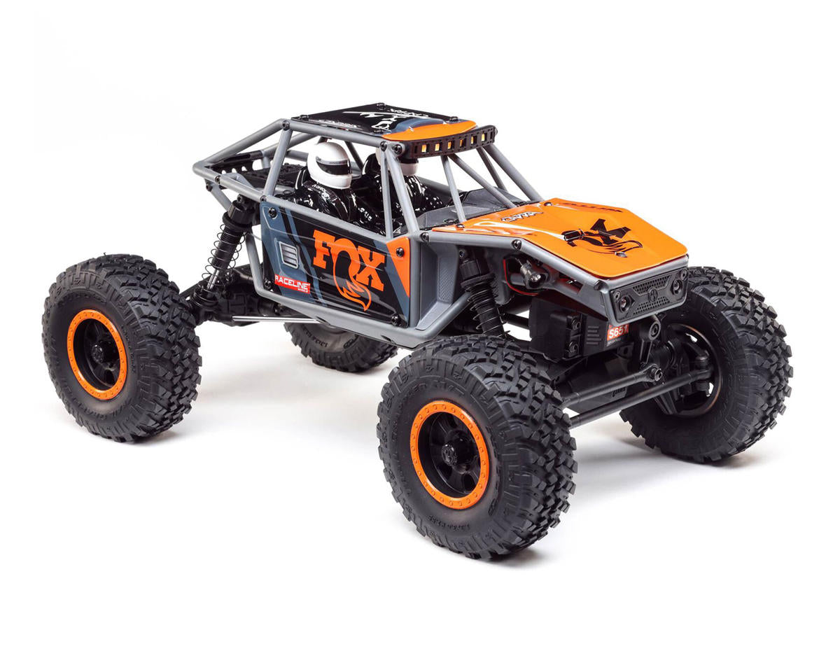 Axial UTB18 Capra 1/18 Scale 4WD Unlimited Trail Buggy RTR, Fox Edition - Hobbytech Toys