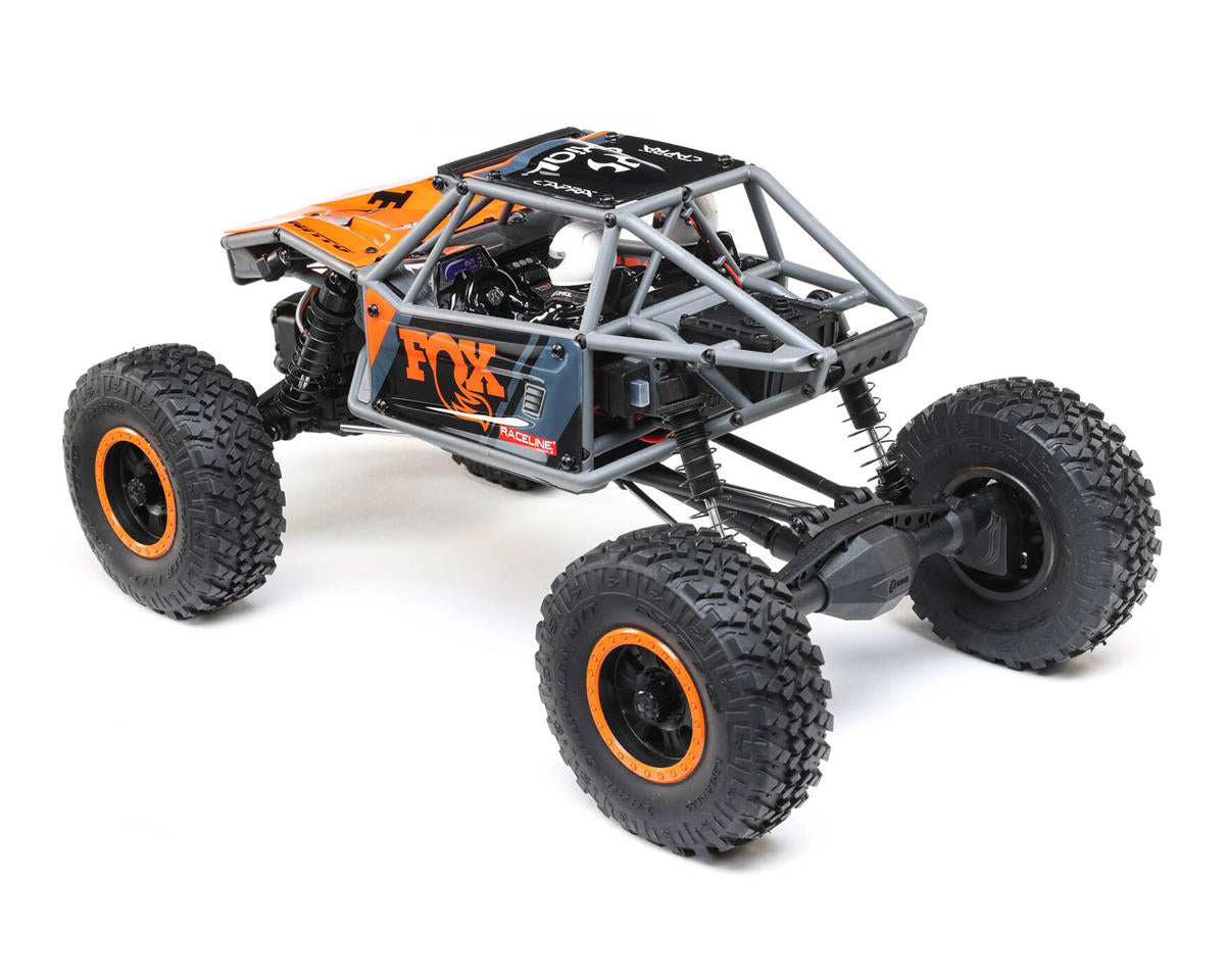 Axial UTB18 Capra 1/18 Scale 4WD Unlimited Trail Buggy RTR, Fox Edition - Hobbytech Toys