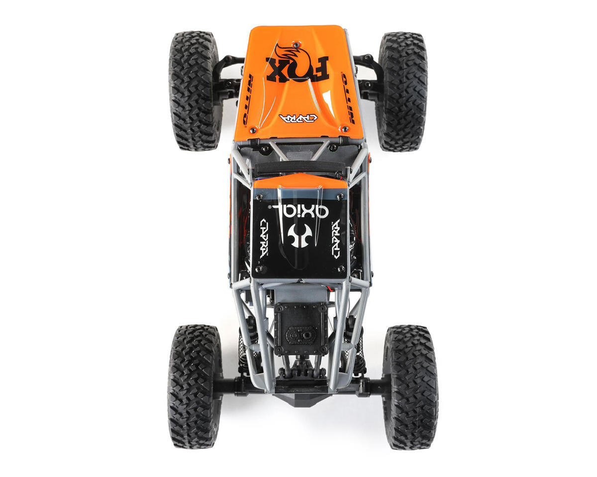 Axial UTB18 Capra 1/18 Scale 4WD Unlimited Trail Buggy RTR, Fox Edition - Hobbytech Toys