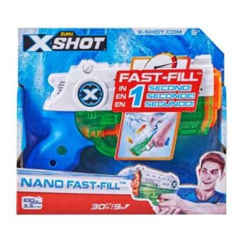 Zuru XSHOT Fast Fill Water Gun - Nano - Hobbytech Toys