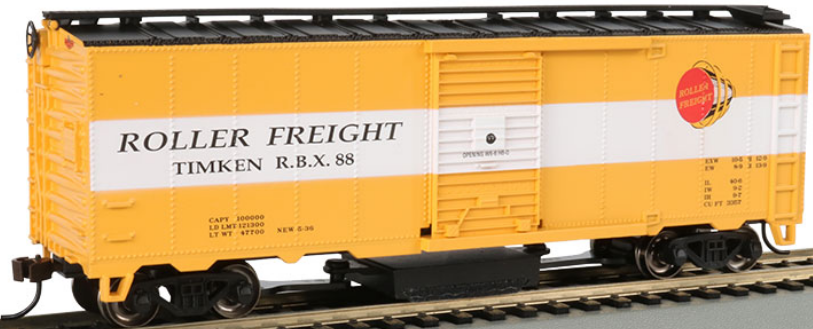 Bachmann HO Track Cleaning 40ft Boxcar with Removable Dry Pad - Ready to Run - Silver Serie - Timken Bachmann TRAINS - HO/OO SCALE