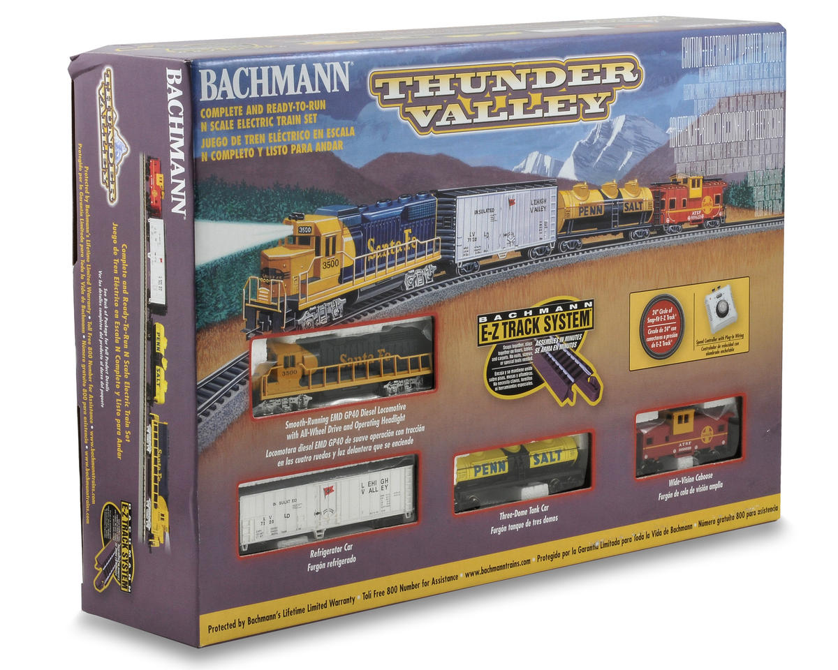 Bachmann 24013 N Thunder Valley Train Set - Hobbytech Toys