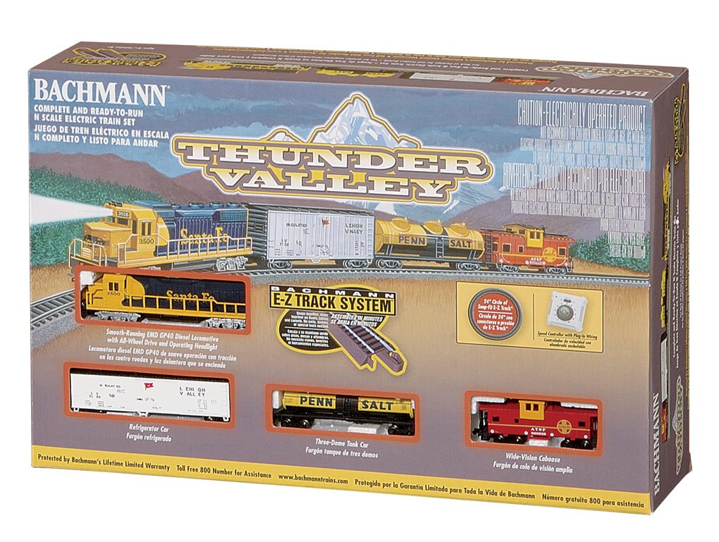 Bachmann 24013 N Thunder Valley Train Set - Hobbytech Toys