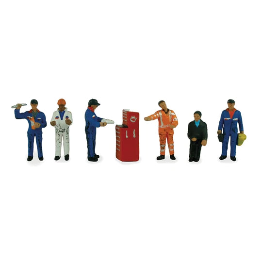 Bachmann 36-051 OO Traction Maintenance Depot Workers Figures - Hobbytech Toys