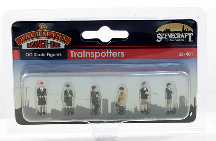 Bachmann 36-401 OO Trainspotter Figures - Hobbytech Toys