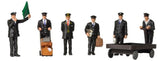 Bachmann 36-404 OO 1940s/50s Station Staff Figures - Hobbytech Toys