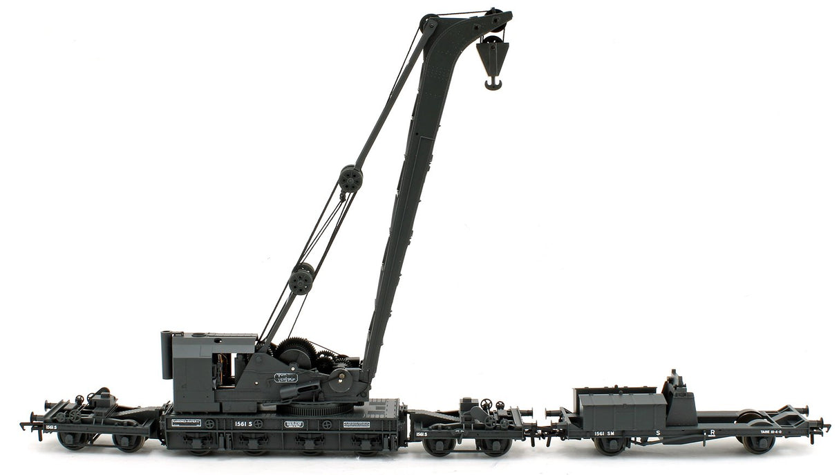 Bachmann OO Ransomes & Rapier 45T Steam Breakdown Crane Sr Grey 1561 S Bachmann Branchline TRAINS - HO/OO SCALE