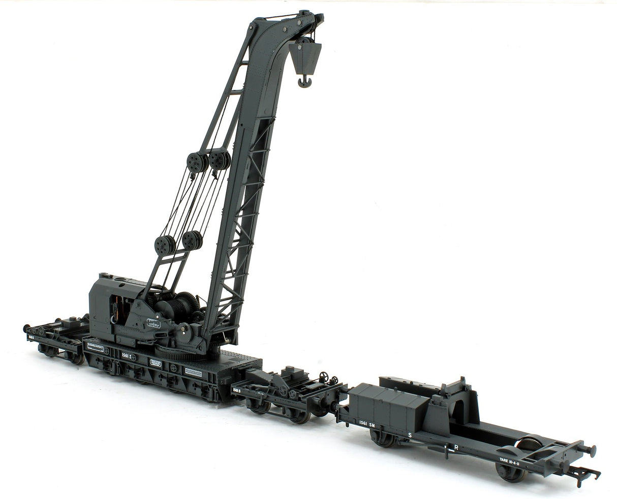 Bachmann OO Ransomes & Rapier 45T Steam Breakdown Crane Sr Grey 1561 S Bachmann Branchline TRAINS - HO/OO SCALE