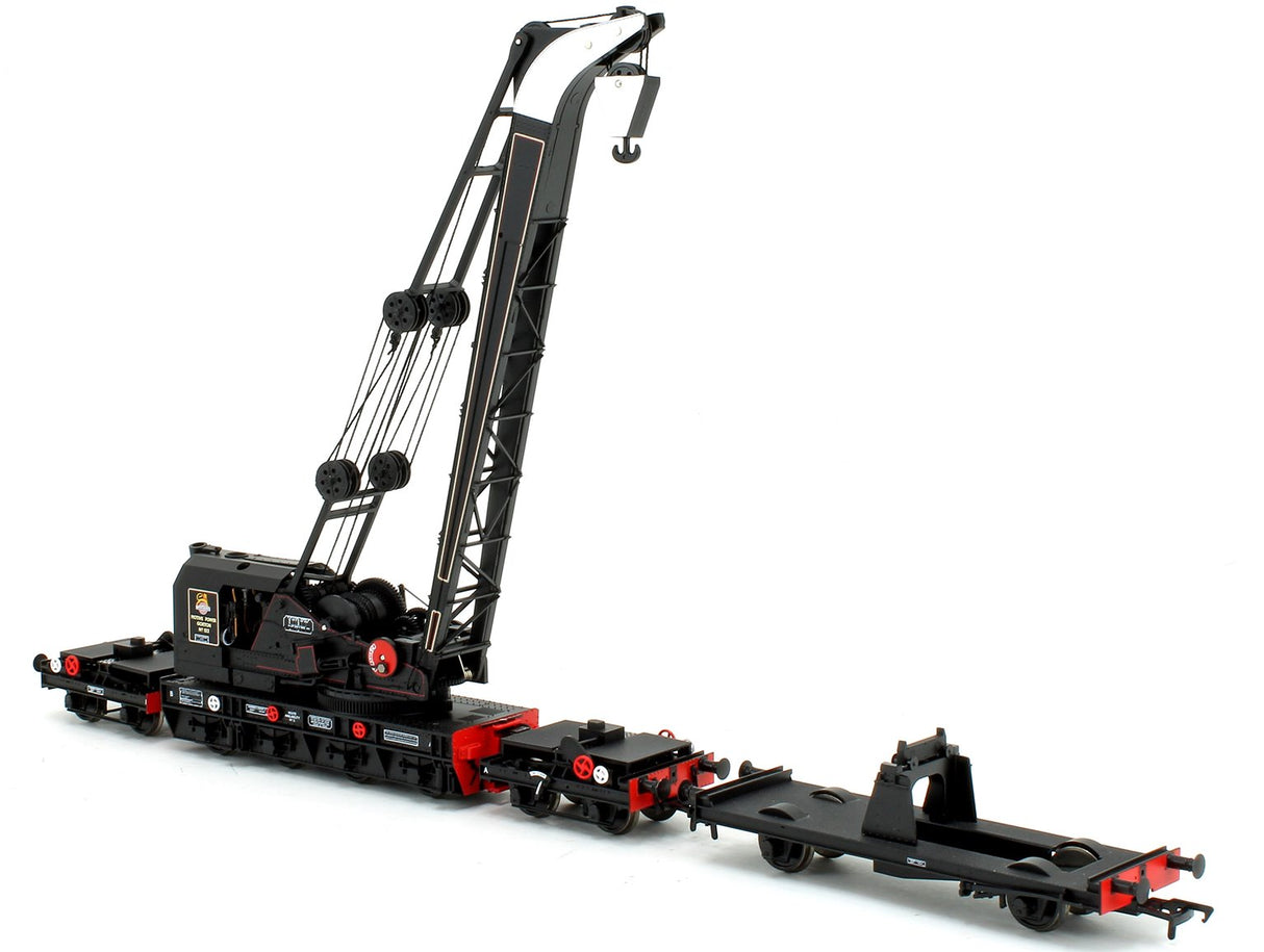 Bachmann OO Ransomes & Rapier 45T Steam Breakdown Crane BR Black No.122 Bachmann Branchline TRAINS - HO/OO SCALE