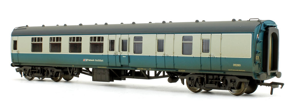 Bachmann OO 39-003 MK1 Coach Pack BR Blue & Grey NSE Branding (Weathered) Bachmann Branchline TRAINS - HO/OO SCALE