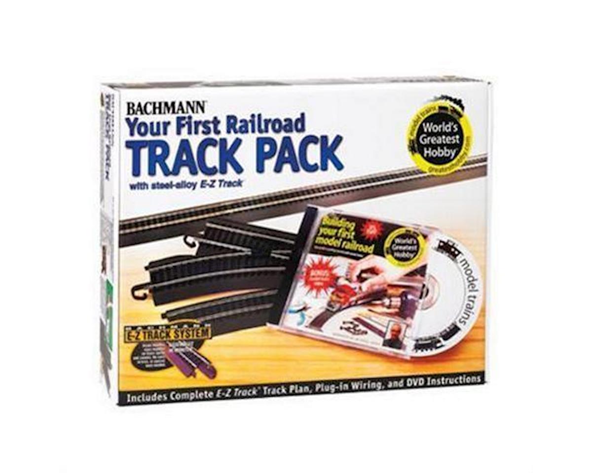 Bachmann 44497 HO Worlds Greatest Hobby Railroad Steel Alloy Track Pack - Hobbytech Toys